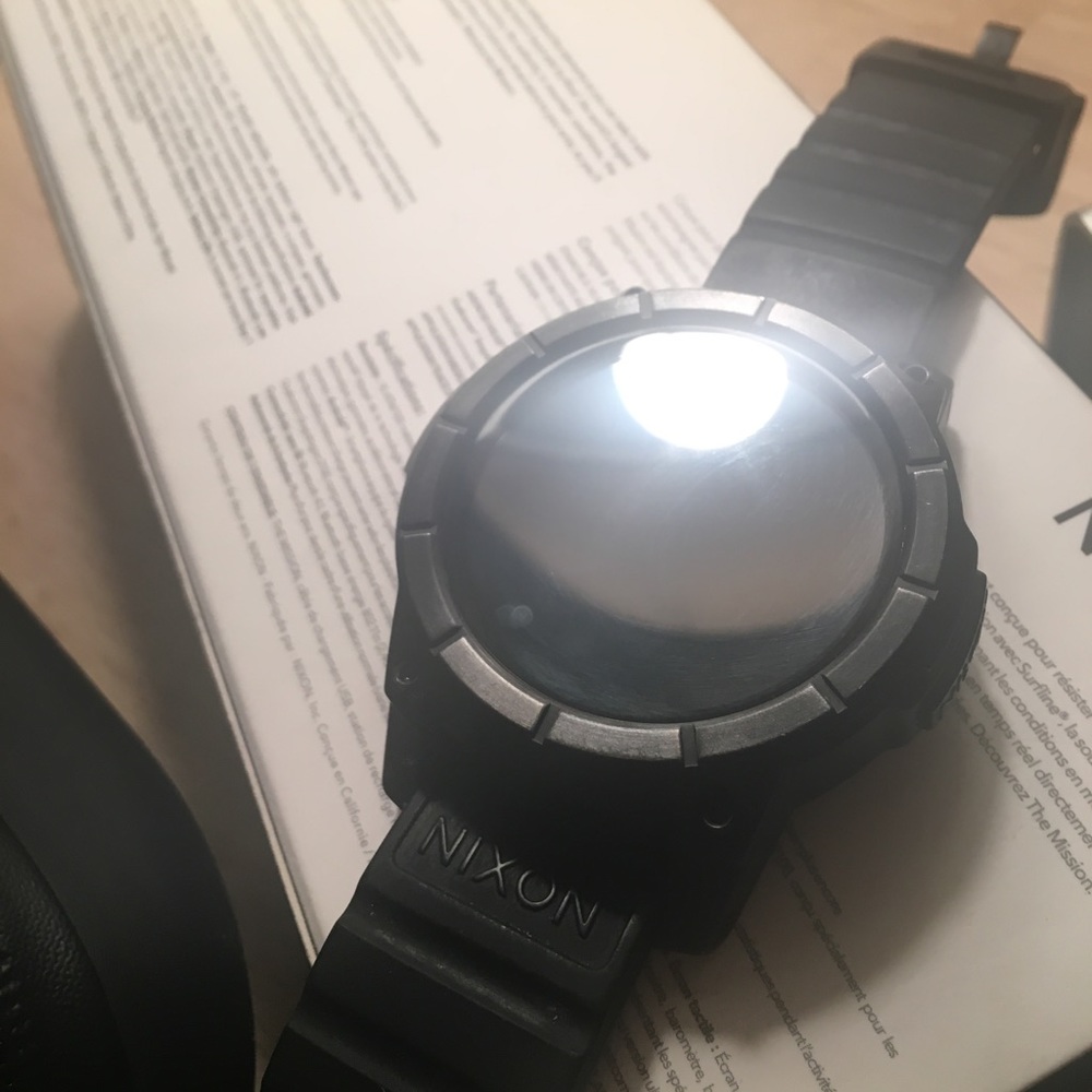 Nixon mission smartwatch